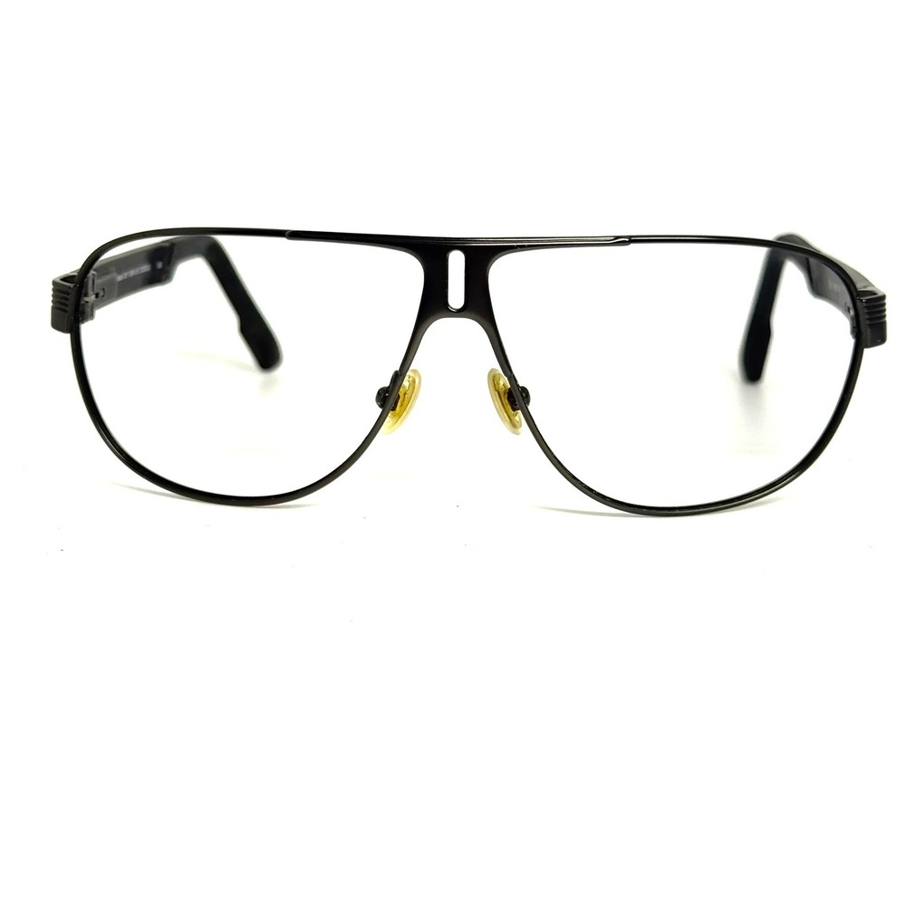 Helium Paris 9011 Black Aviator Eyeglasses Frames 63/9-135 C332DGU Vintage Style